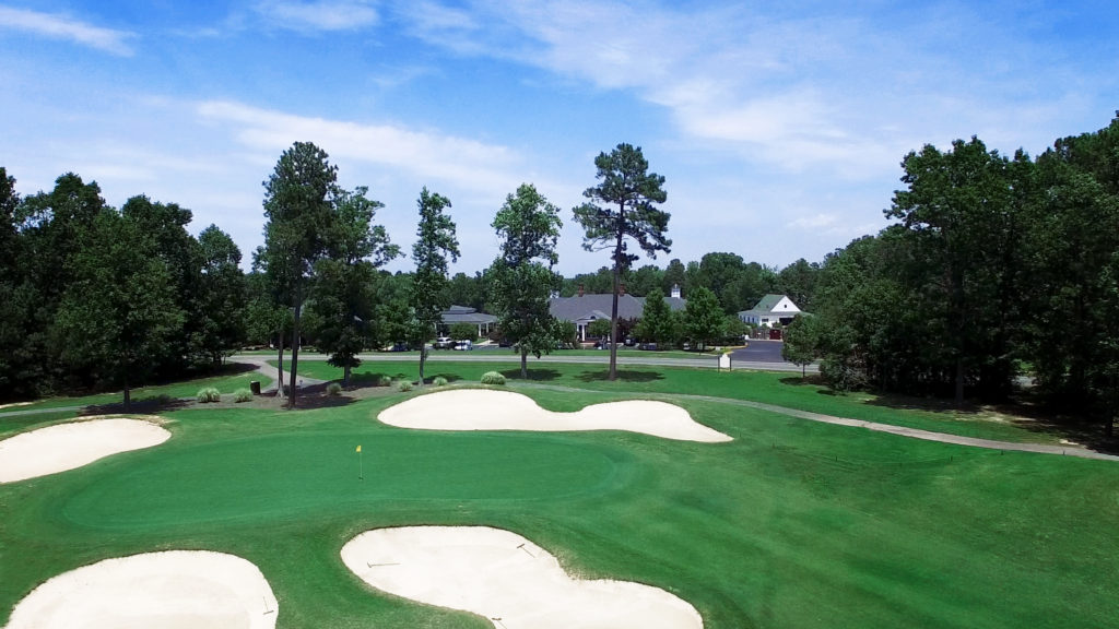 View of golf course